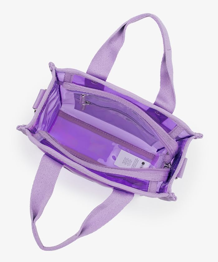 Official Shoulder Bag CLEAR MINI Clear Lilac [LeSportsac] N/S TOTE/1527 Women's