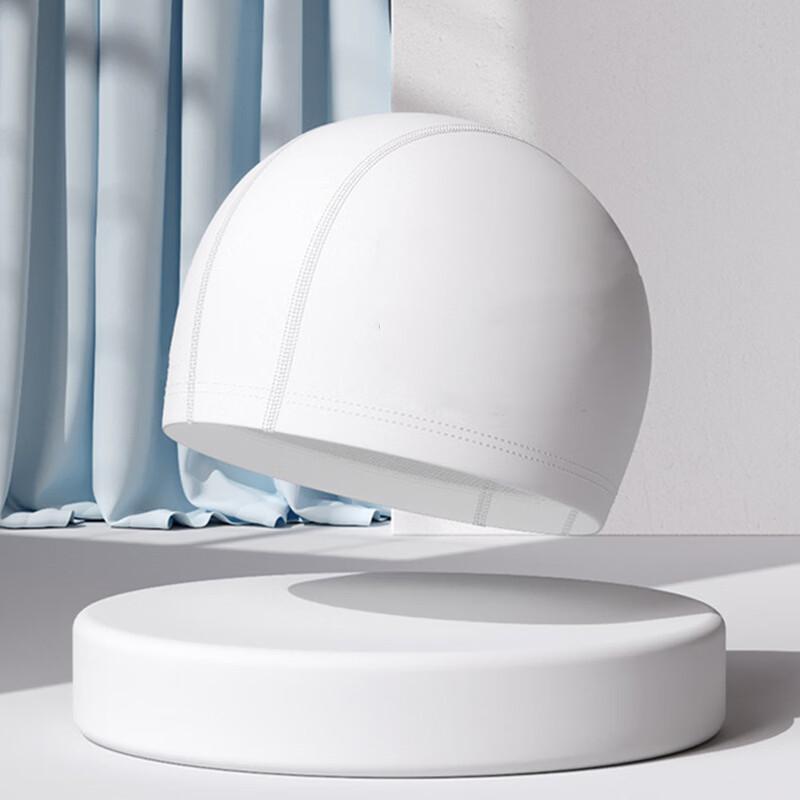 Tuolangshi Unisex Solid Color PU Swim Cap 3-Pack