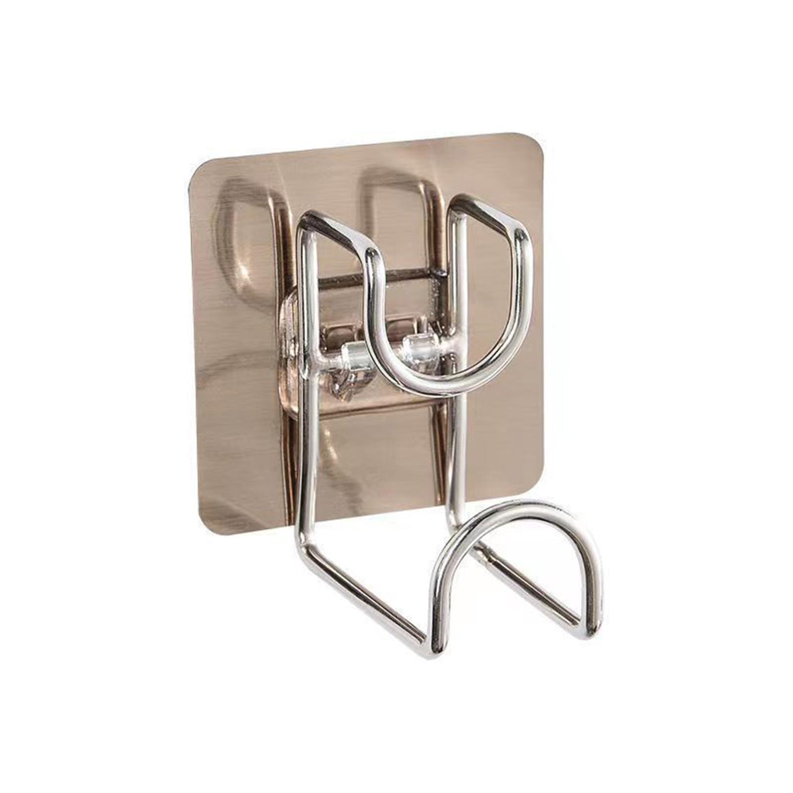 Клейкий настенный держатель для раковины для хранения в ванной комнате Железный металлический клейкий настенный пластиковый стеллаж для мелких предметов Сумка