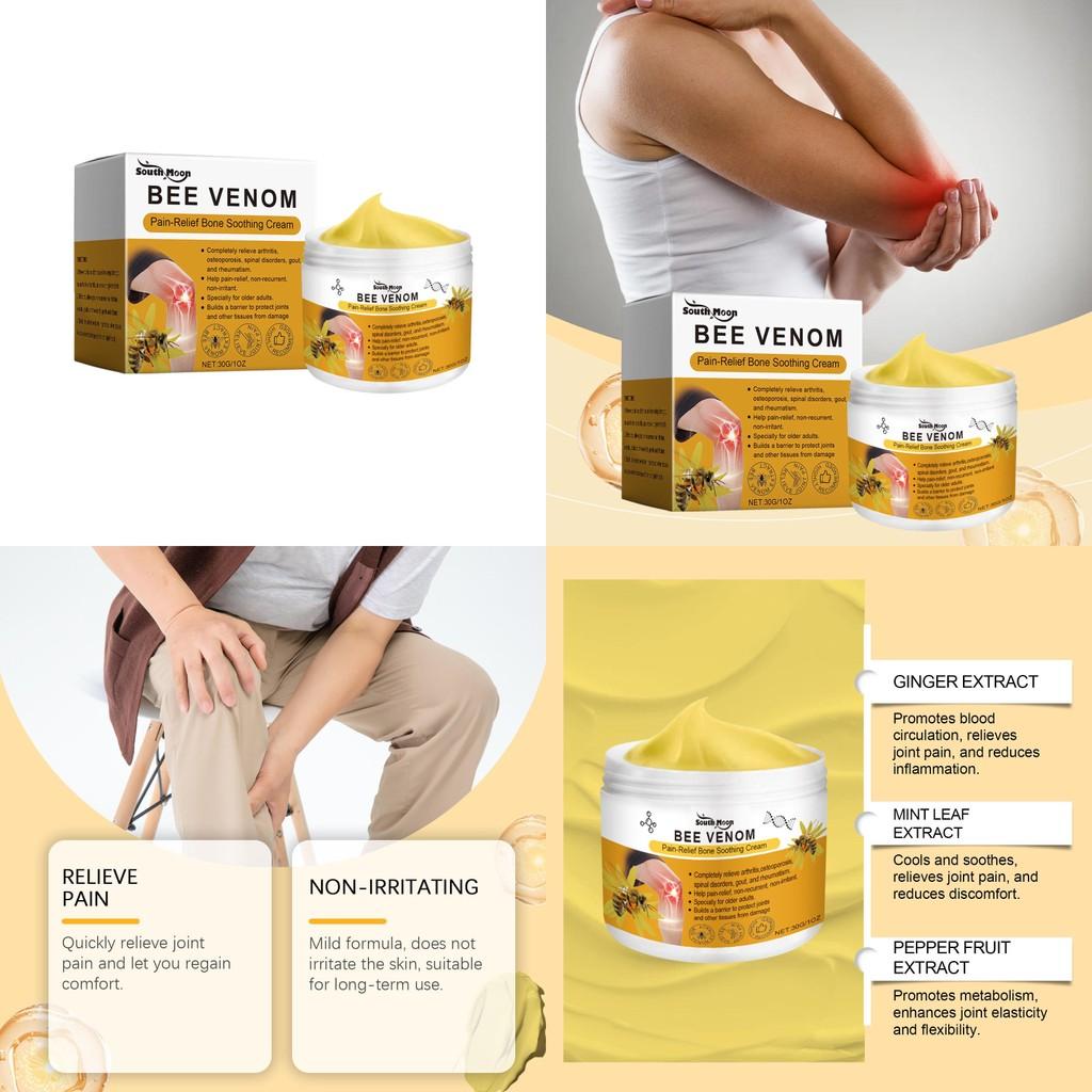 South Moon Bee Venom Joint Care Cream For Daily Gentle Soothing Herbal Body Treatment