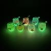 8pcs Creative Mini Luminous Ornament Glowing Pendant Accessories  Doll House Decor