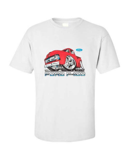 

1953 Ford F-100 Series Pickup Truck T-shirt Single / Double Print 3XL