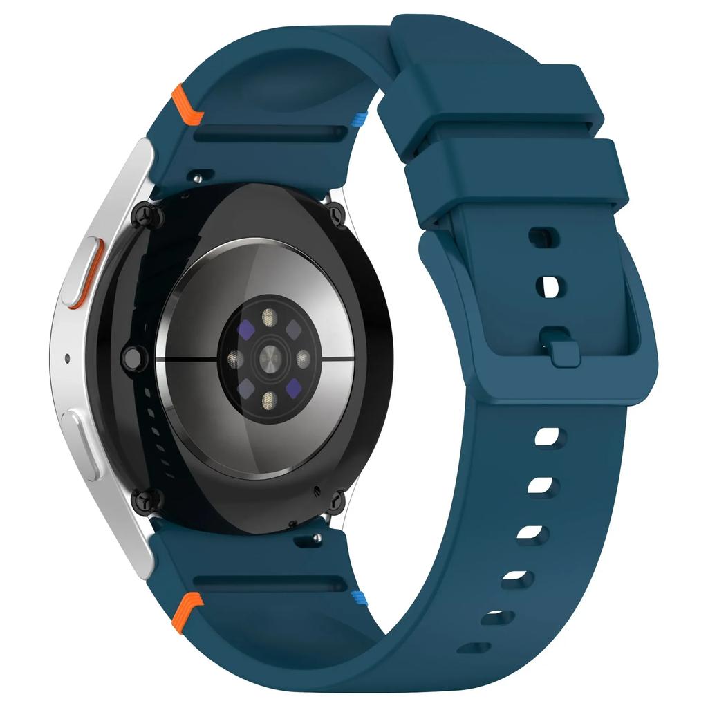 Silicone Strap for Samsung Galaxy 7 FE 6 5 4 40mm 40mm/6 Classic/5 pro 45mm 47mm 43mm No Gaps Bracelet for Watch 7 6 Accessories
