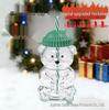 Teddy Bear Glass Cup with Straw - High Borosilicate Cartoon Design