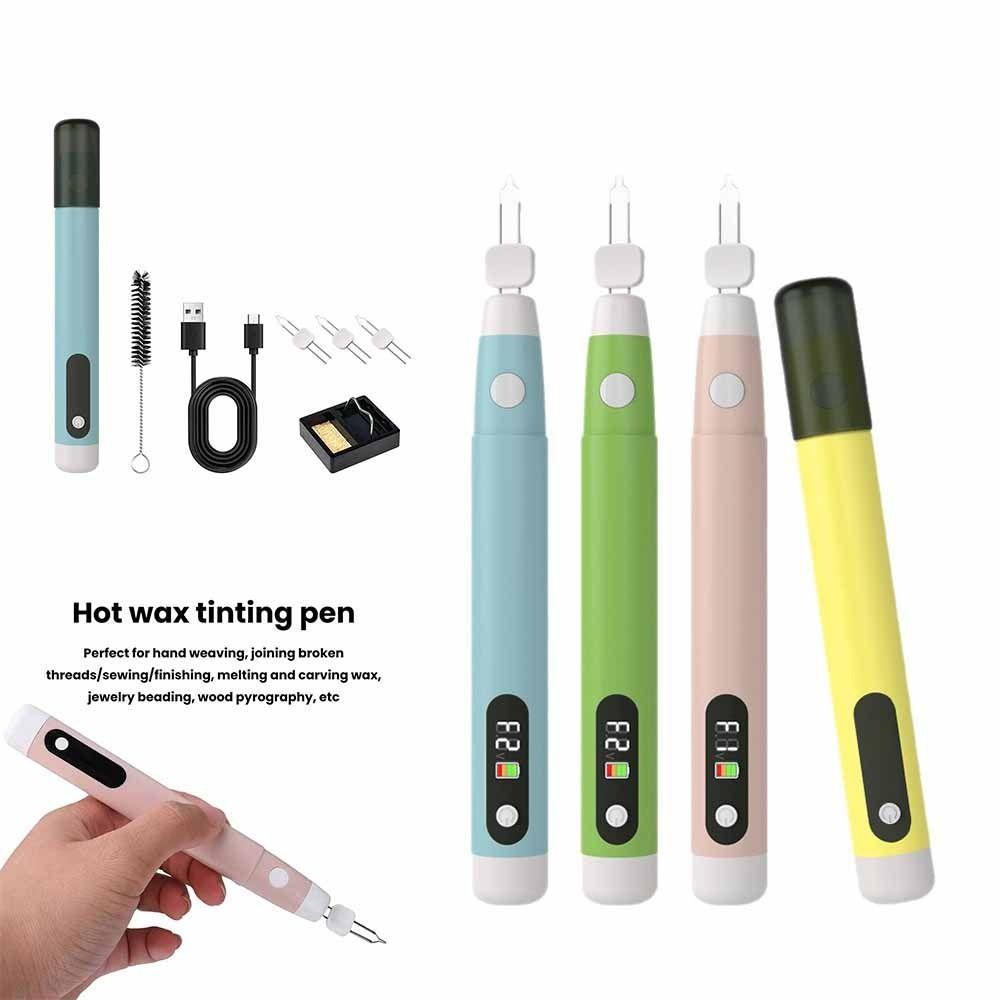 Fast Heating Hot Line Pen Cordless USB Soldering Iron Kit DIY Electronic Repairs