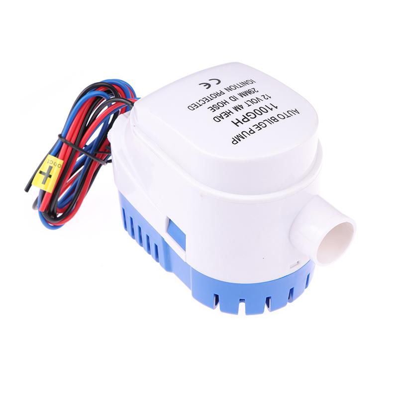 Pompă de santină electrică DC 12V 1100Gph Pompă de apă marină automată pentru barcă Submersibilă Yacht Motor pentru barca Hidroavion Pompă pentru casă