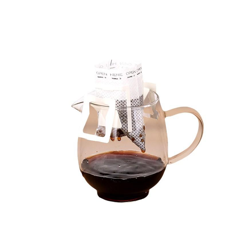 Disposable Hanging Ear Coffee Filter Bags - Food Grade Pour-Over Paper Filters