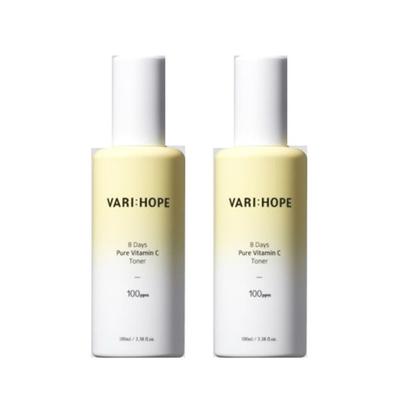 Berryhop Eight Days Pure Vitamin C Toner Plus 1+1 (2 Originalprodukte) + Zufallsstichprobe (2 Blätter), 2 Stück, 100ml