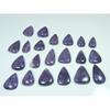 420Cts. Natural Lepidolite Pear Shape Cabochon Loose Gemstone 21 Pcs Lot C-3425