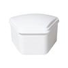 Portable Plastic Cases Denture Box Oral Cavity Cleaning Denture Storage Case Mini Tooth Clean Sanitary Drainable Storage Box