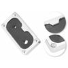 NEW-Grommet Replacement Kit Billet Aluminum Alloy For Honda Civic K20 K24 K-Series Fire Wall Shift Cable Shifter Plate Screws Sw