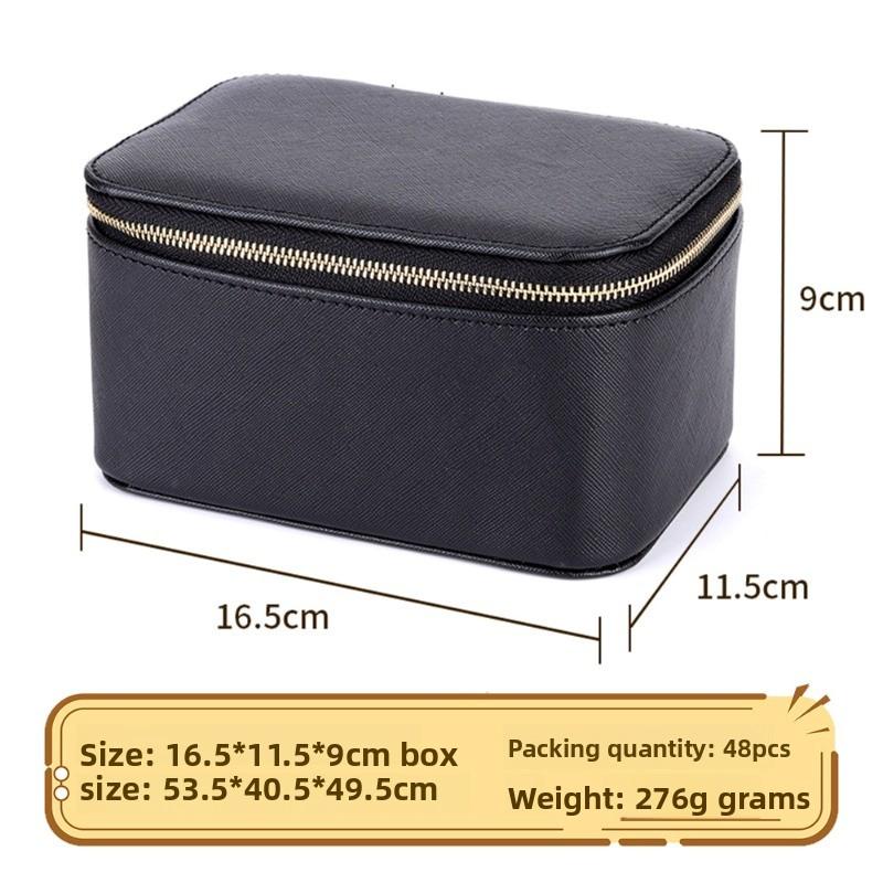 Jewelry Box Earring Jewelry Storage Box Portable Long Packaging Bag 8-piece Storage Box Set