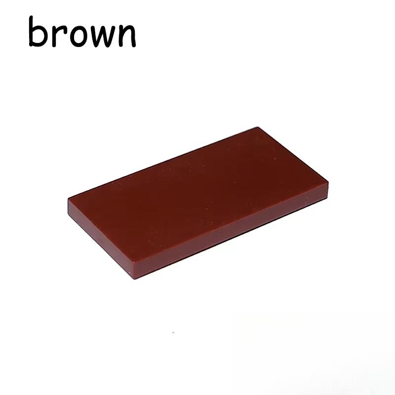 50 / 100PCS 87079 Size 2x4 Flat Tile 2 4 Blocks MY OWN CREATION Assemble Particles Smooth Building Blocks DO-IT-YOURSELF Learning Imaginative Toy