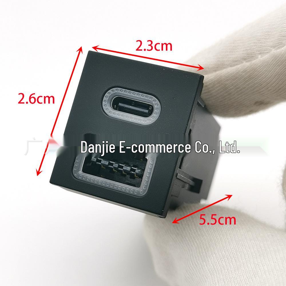 Toyota RAV4 Dual Schnell-Autoladegerät mit PD+QC3.0 und weißer LED