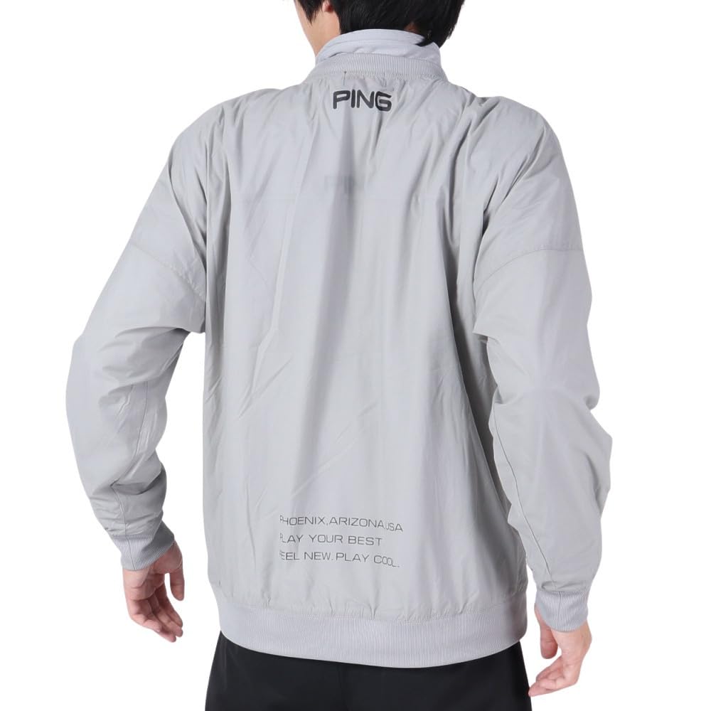 Ping Apparel Men's Layered Blouson (Stretch, Set) / Golf / 621-3220901 020_Gray L