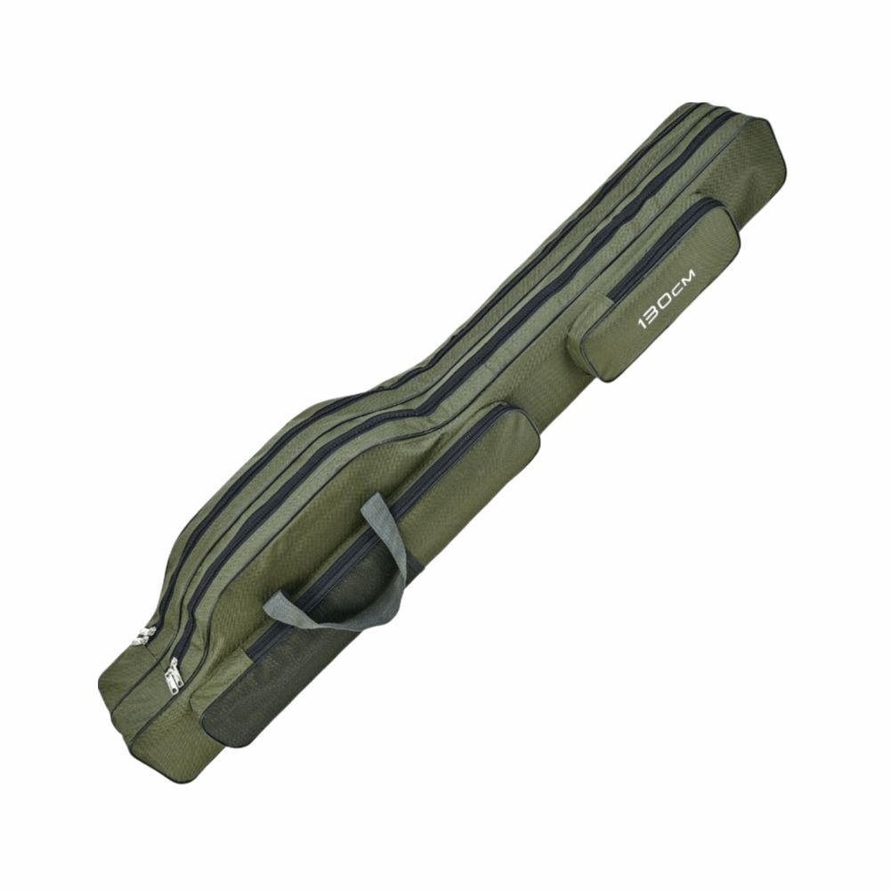 Oxford Fabric Fishing Rod Case Foldable Fishing Tackle Bag Fishing Pole Bag Outdoor Fishing