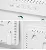 GH9002 Multi-functional Wall Clock: Large Font, Night Light, Temperature & Humidity Display, Multiple Alarms