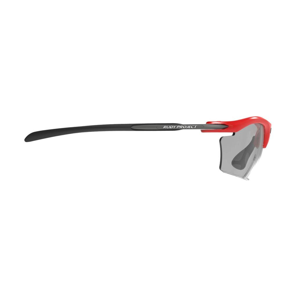 RUDY PROJECT Sports Sunglasses for Road and RYDON SLIM Fire Red Frame with Impact X2 Photochromic Black Bikes, Cycling, Marathons, Jogging,