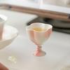 Jasmine Grapefruit Ceramic High-Foot Teacup
