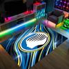 Atalanta FC Design Crystal Velvet Carpet Cozy Non?Slip Printed Rug For Bedroom Living Room Entrance
