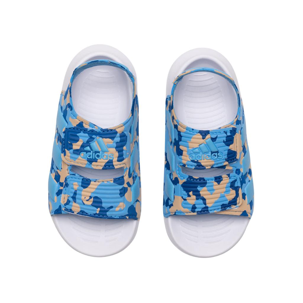 New Adidas Altaswim Breathable And Wear resistant Low Top Toddler Shoes Blue White Infant And Toddler ID0307