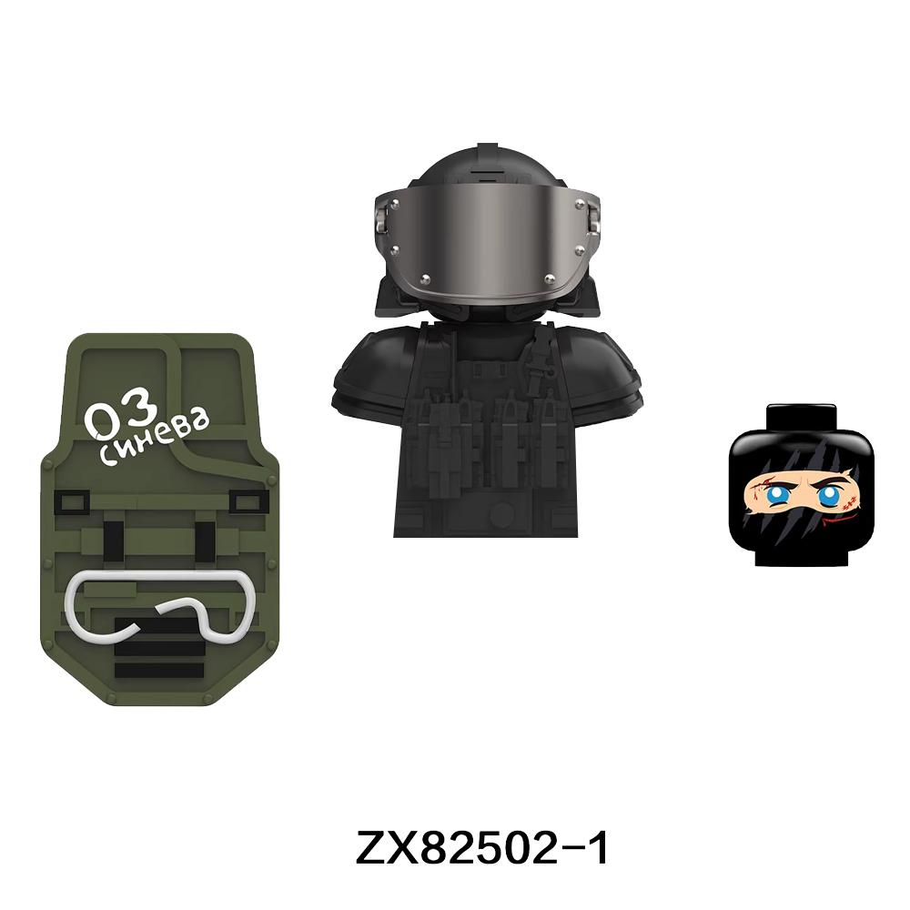 Militärische Spezialpolizei MOC Spezialeinheiten Bausteine, Polizei-Kommando-Soldaten Mini-Humanoide Puppen zum Spielen Geschenke Spielzeug