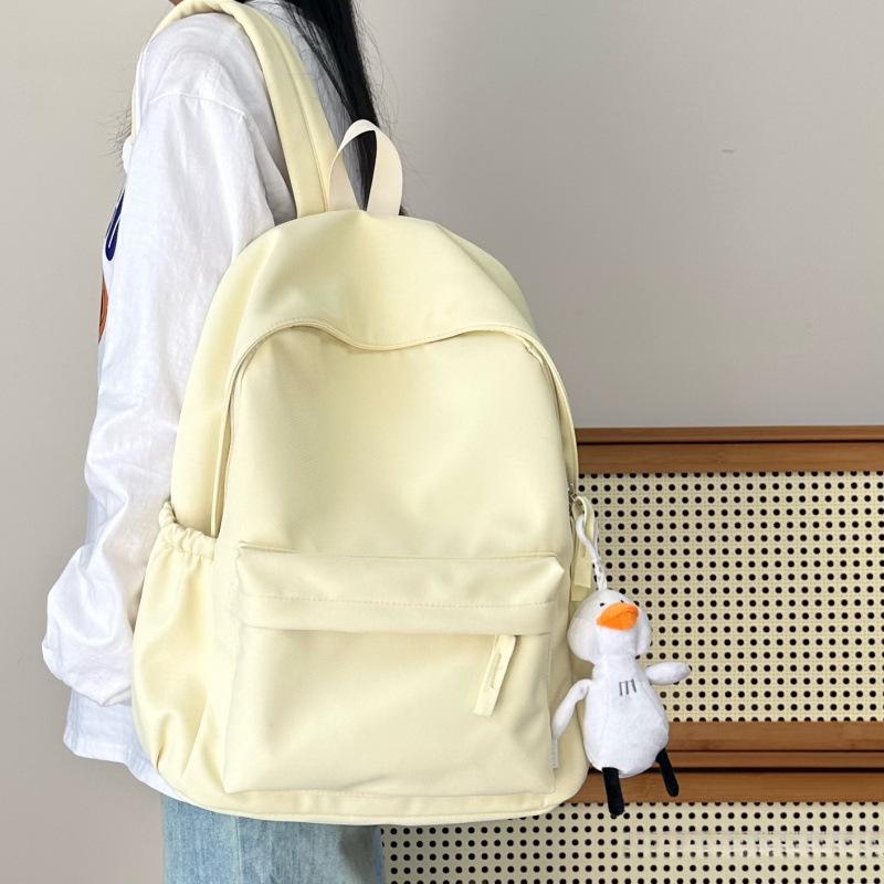 

Стильний однотонний рюкзак для дівчат середньої школи та студентів коледжу