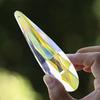 120mm Rainbow Crystal Suncatcher Hanging Prisms for Window Faceted Glass Teardrop Sunlight Chaser Catcher Pendant Garden Decor