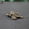 Antique Bronze Tibetan Mahakala Bodhisattva Statue Small Ornament Home Decoration Accessories Crafts Vintage Buddha Figurines