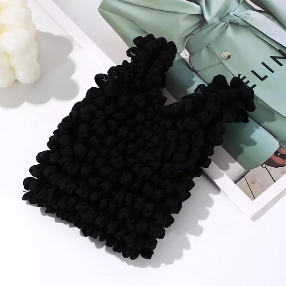 Creative Magic Expansion Fold Pleated Flexible Stretch Bags Shopping Bag Large Capacity Multi Purpose Bubble Elastic Bubble Bag