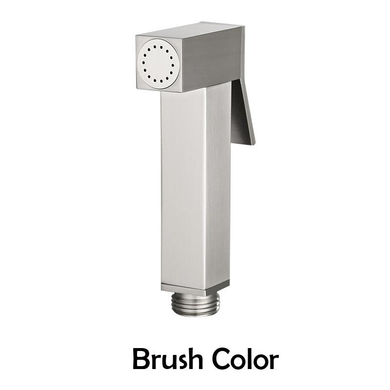 Brass Handheld Toilet Bidet Sprayer Set Accessories Black Bidet Faucet for Bathroom Sprayer Shower Head Self Cleaning Gold Color