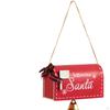 Mailbox Christmas Tree Ornament Letters to Santa Xmas Post Box for Festival