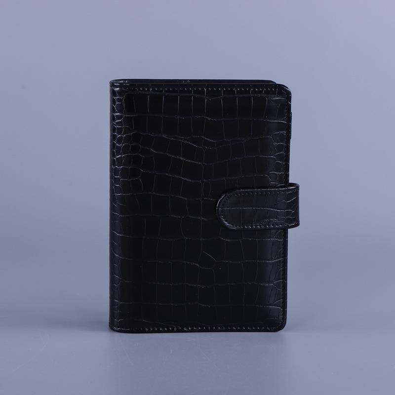 

Available: Crocodile Pattern 6-Hole Loose-Leaf Macaron Notebook Planner A6
