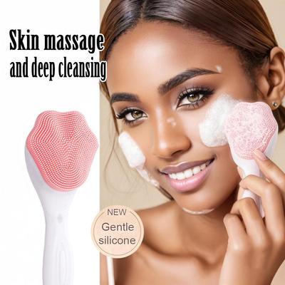 Portable Silicone Face Wash & Makeup Remover Brush – Deep Cleansing Beauty Tool