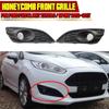 1 paire gauche droite noir voiture pare-chocs avant antibrouillard calandre pour Ford pour Fiesta MK7 Zetec S/Sport 2012-2017 antibrouillard
