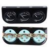 3 In 1 Car Triple Gauge Kit Multifunctional Mechanical Voltmeter Water Temperature Oil Pressure Meter for DC12V Cars