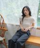 Paul And Alice Back U Neck Tee / 3Colors