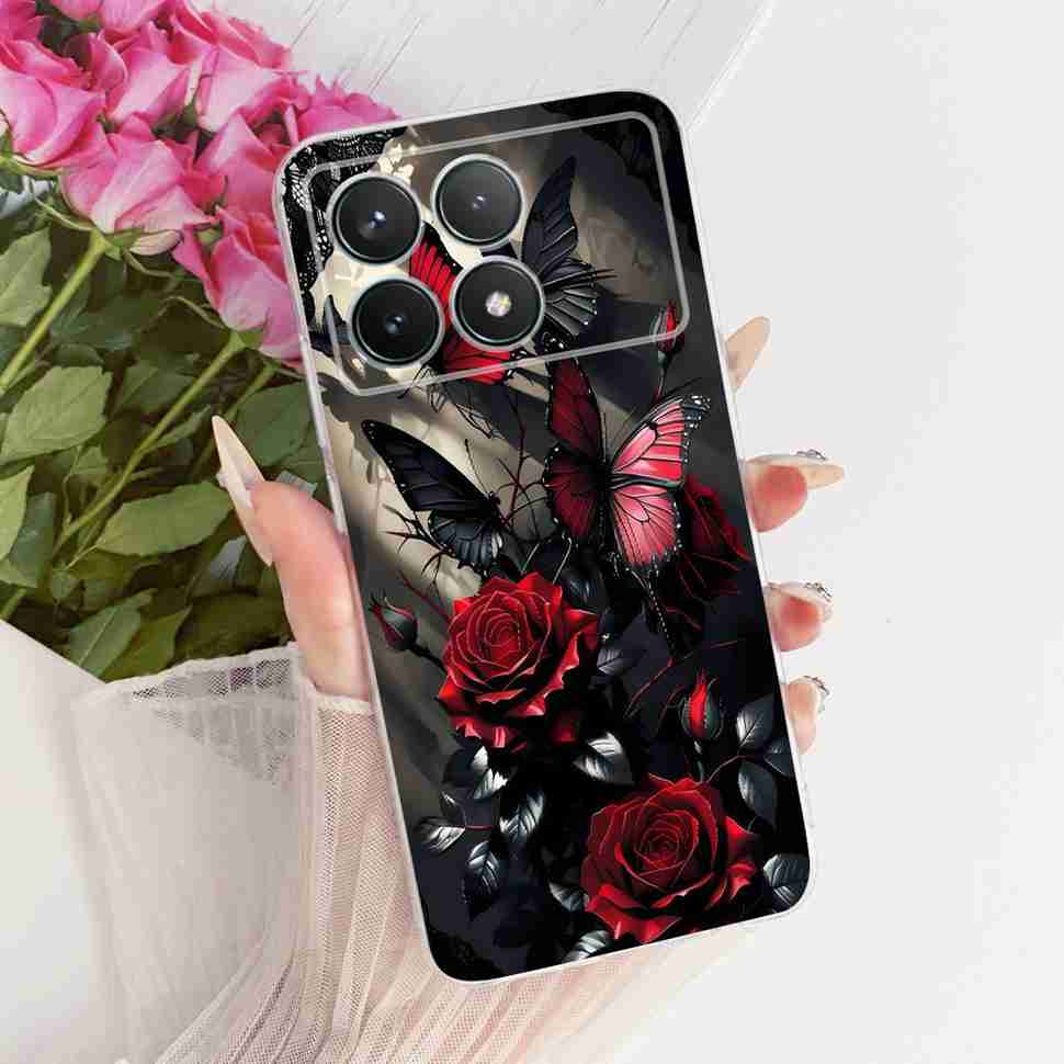 Cartoon Design For Redmi K70 5G 23113RKC6C Case Luxury Fashion Silicone Shell For Redmi K70 K70 Pro 23117RK66C TPU Back Cover