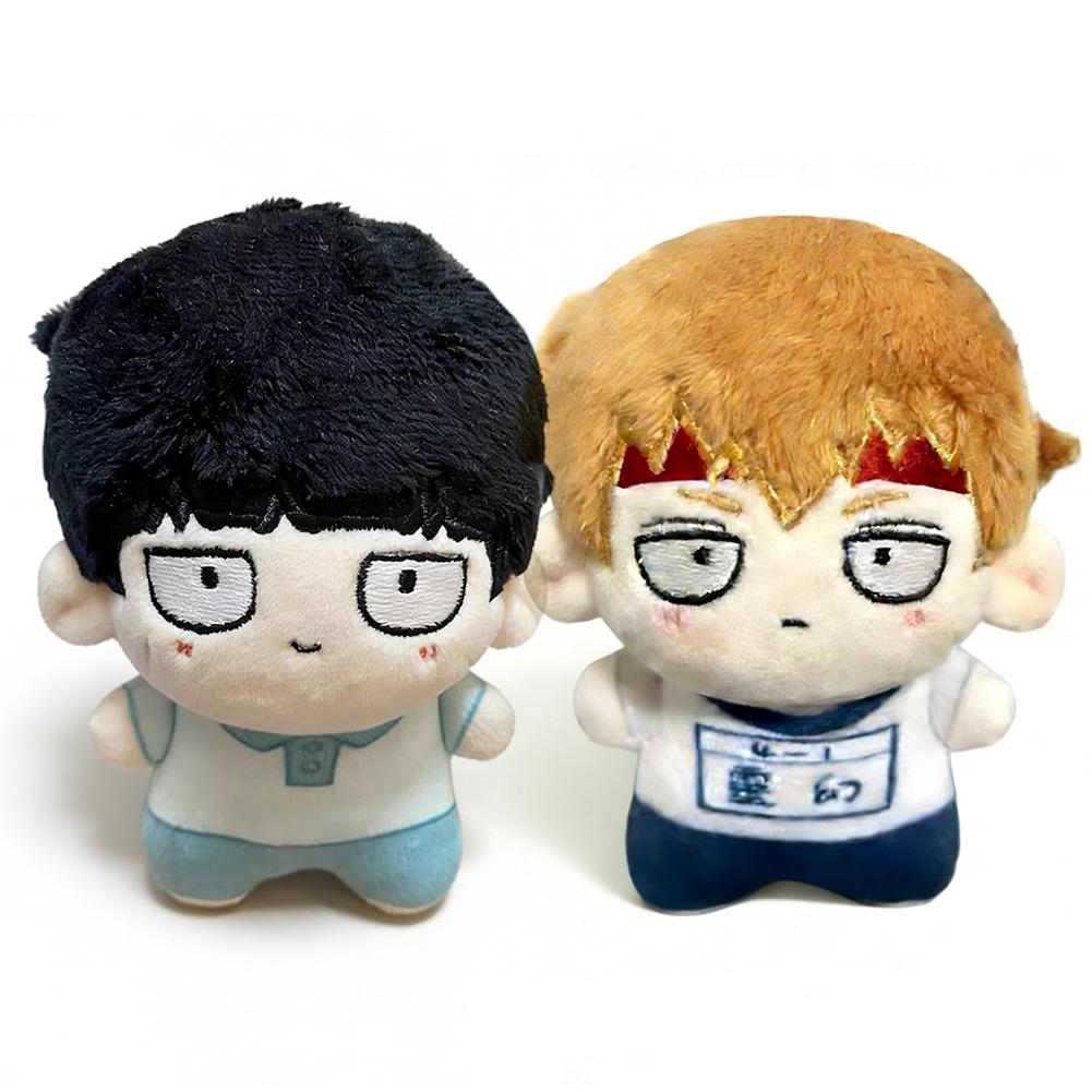 Mob 100 Plush Doll Abstract Toy Dimple Kageyama Shigeo Figure Reigen Arataka plushies cute soft Design DIY keychain pendant Gift