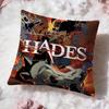Game H-HadesS Cushion Cover Premium Comfort Reversible Pillow Cove -Two In One Design for Any Room & Car Interior