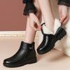 Winter Women's Shoes, Thick Velvet Women's Cotton Shoes, Soft-soled Flat-bottomed Non-slip Warm Women's Boots