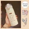 350/500ml 304 Stainless Steel Thermos Portable Children's Straw Cup Children's Student Drop-proof Water Bottle