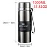 24/32oz Straw Insulated Tumbler with Handle Vacuum Insulated Cup 304 Stainless Steel Vacuum Thermal Insulated Mug for Women Men