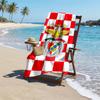 Benfica Fc Fashion Beach Towel: Ideal for Summer Adventures Soft, Absorbent and Quick Drying Suitable for Swimming and Bathing