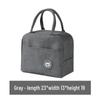Insulated Lunch Box for Students and Office Workers, Waterproof and Anti-Oil Handbag with Large Capacity and Aluminum Foil Lining.