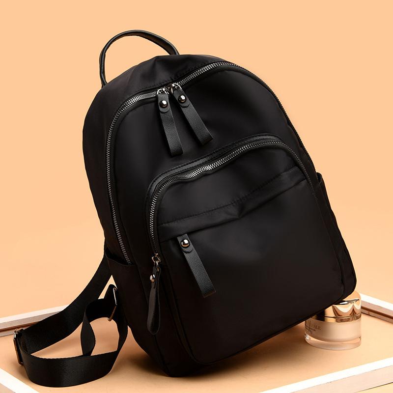 Large capacity waterproof Oxford cloth backpack women's new Korean version fashion lightweight travel backpack student commuting multi-purpose