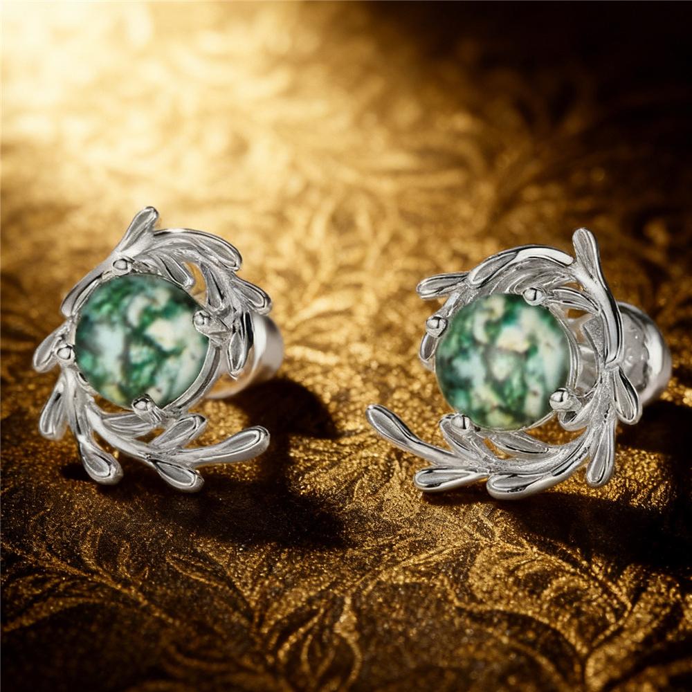 Шарм Женские Маленькие Круглые Серьги-Гвоздики Винтажный Серебряный Цвет Свадебная Вечеринка Подарок Для Женщин