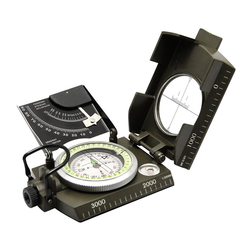 Outdoor Use Survival Gear Military Compass Camping Hiking Geological Compass Digital Compass Camping Navigation Equipment Gadgets CHINA