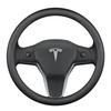 Tesla Lenkradabdeckungen: Echtes Leder, Rutschfest, Ganzjahres für Modell 3, Y, X, S