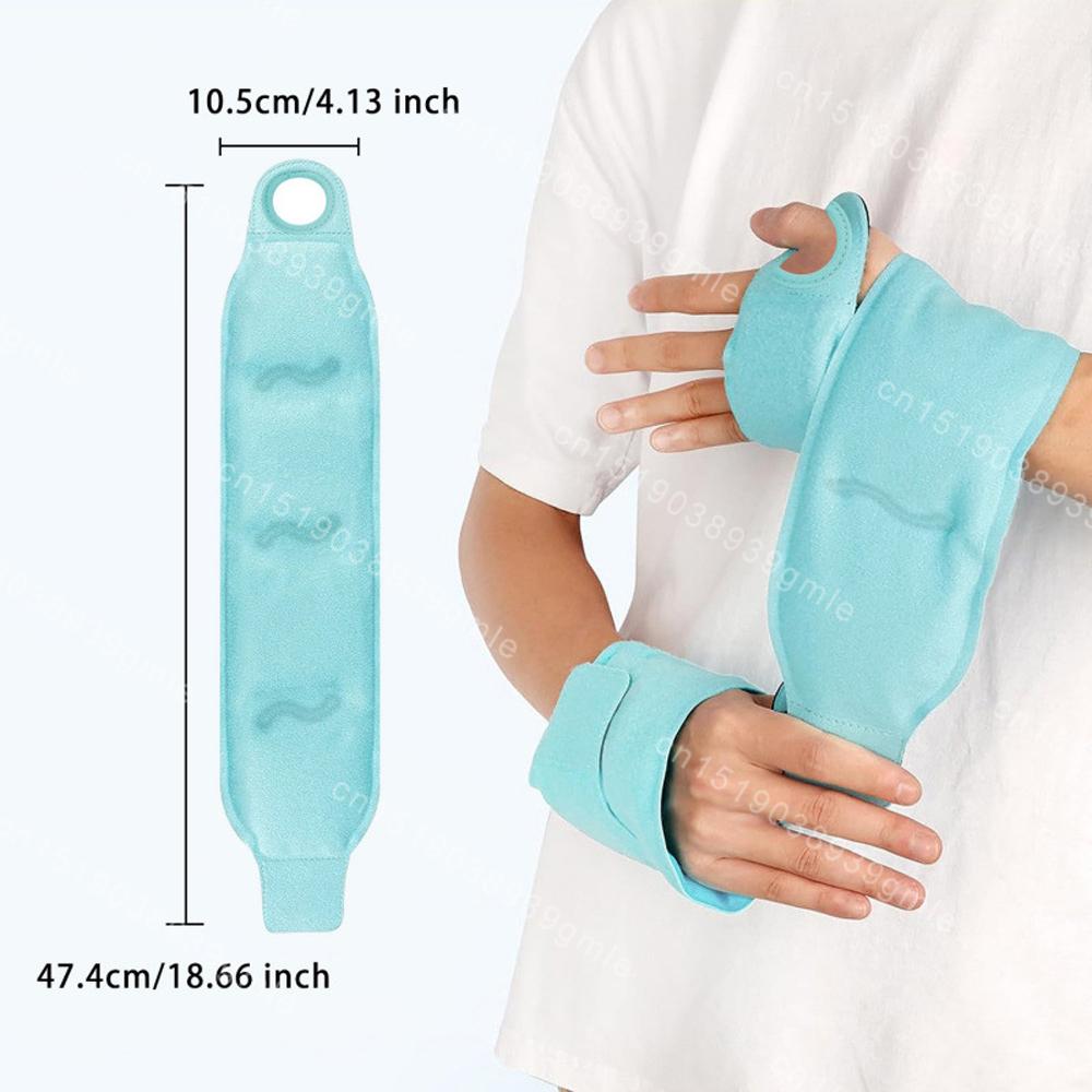 Wrist Brace Support Ice Pack Reusable Ice Glove Finger Hand Ice Pack Hot Cold Therapy Wrist Ice Pack for Swelling Relieve Pain